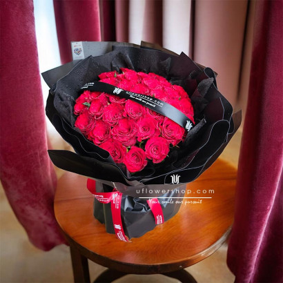 Eternal Love Red Rose Bouquet