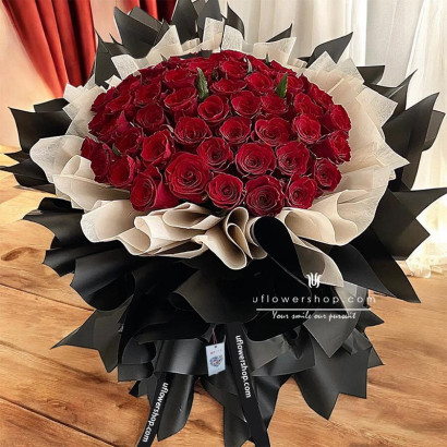 52 Red Roses Bouquet PSR1991U