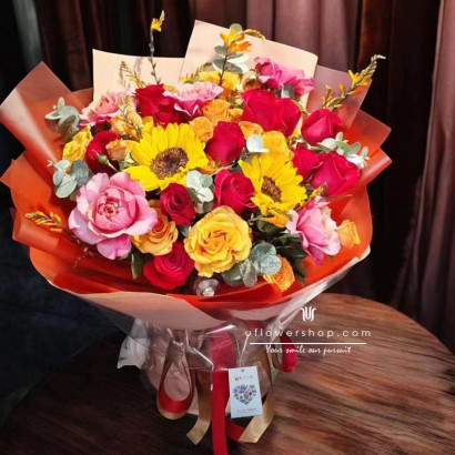 Brilliant Radiance Bouquet